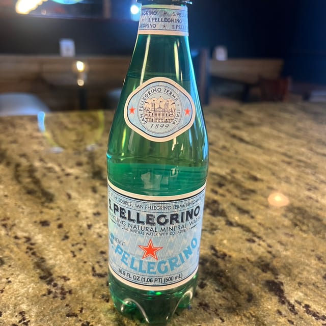 Pellegrino Sparkling Water.