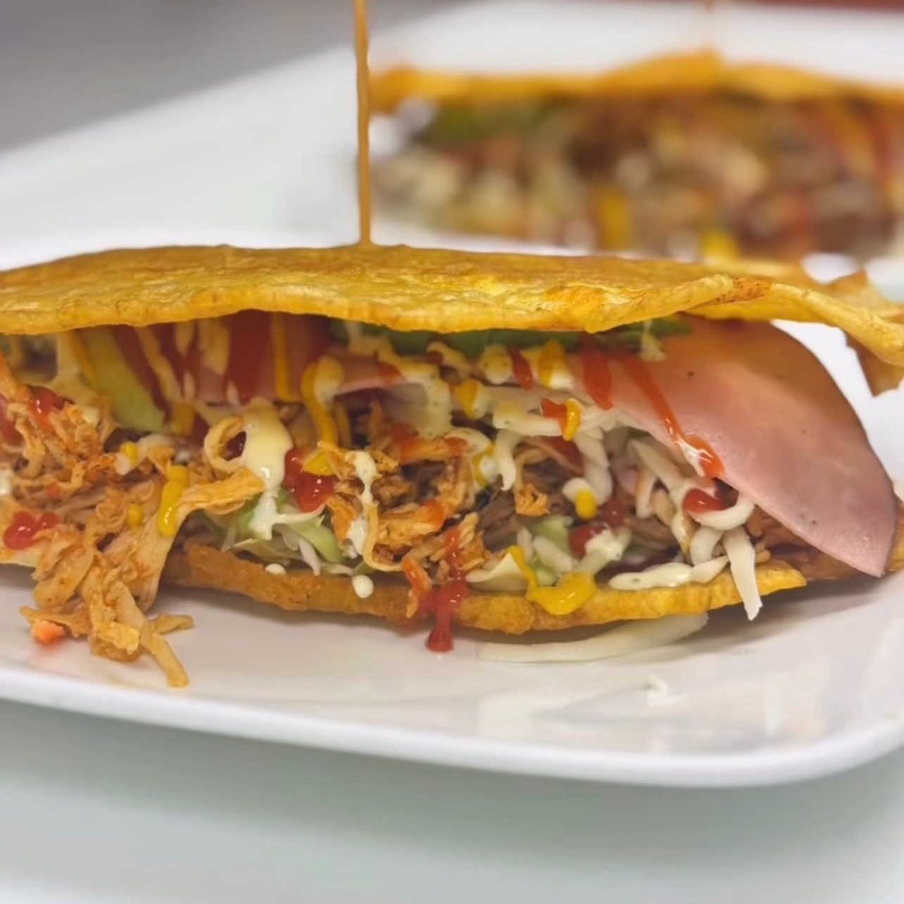 Patacon Mixto (2 Meats).