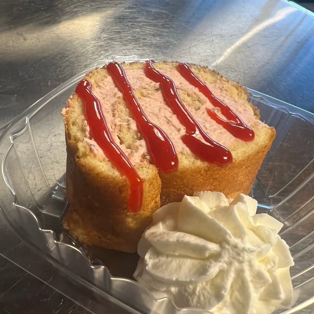 Guava Roll Cake.