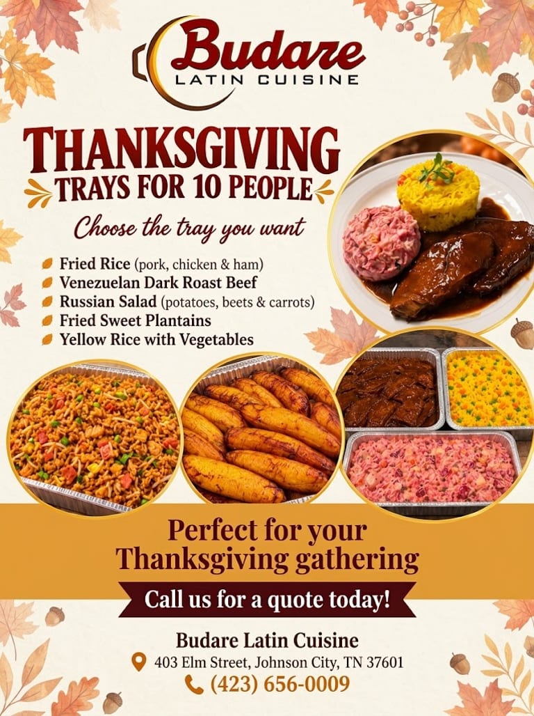 Thanksgiving Special Menu