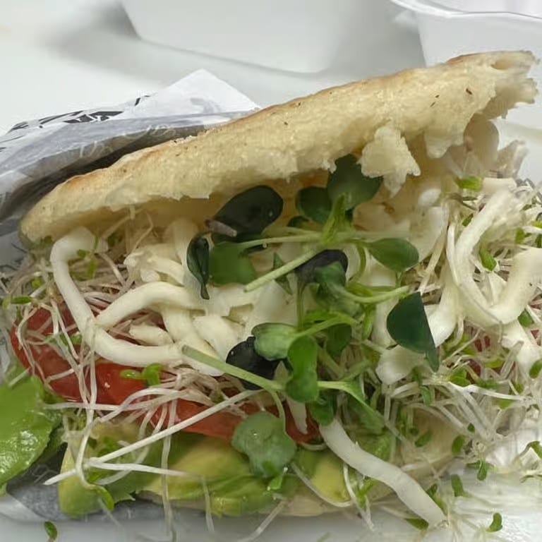Vegetarian Arepa.