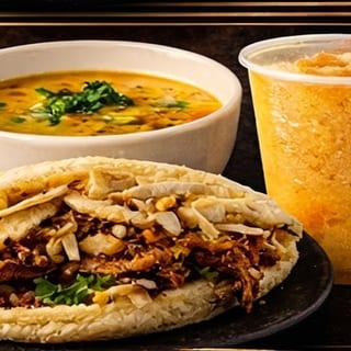 Combo Grilled Arepa