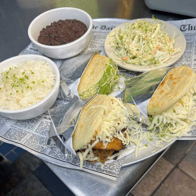 Family Arepa Combo.