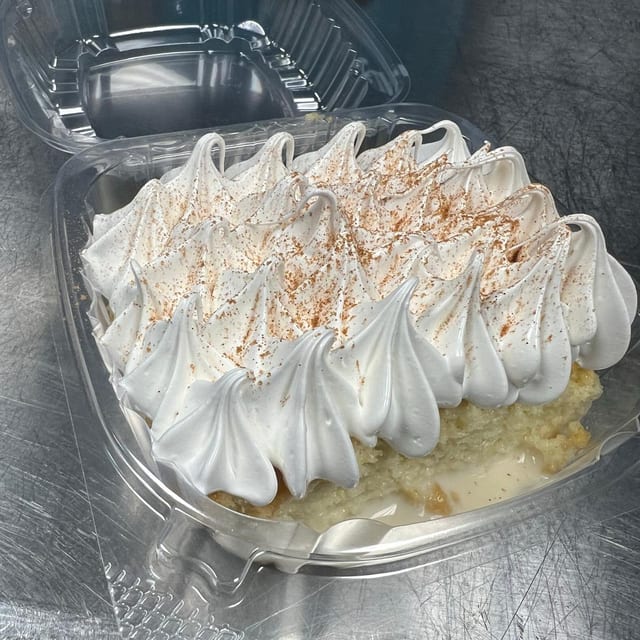 Coconut Tres Leches.