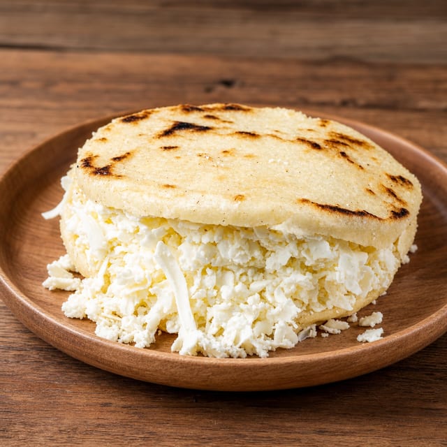 Cheese Arepa.