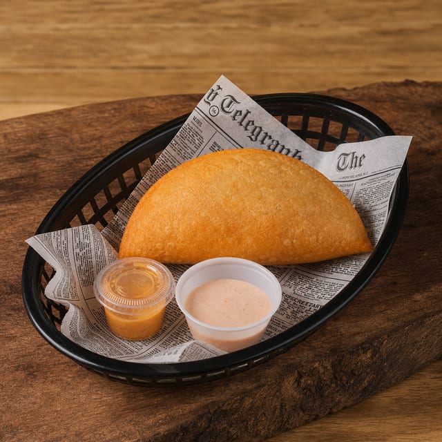 Ham, White Cheese and Bacon Empanada (1).
