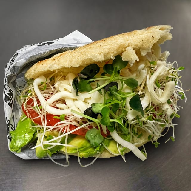 Vegetarian Arepa.